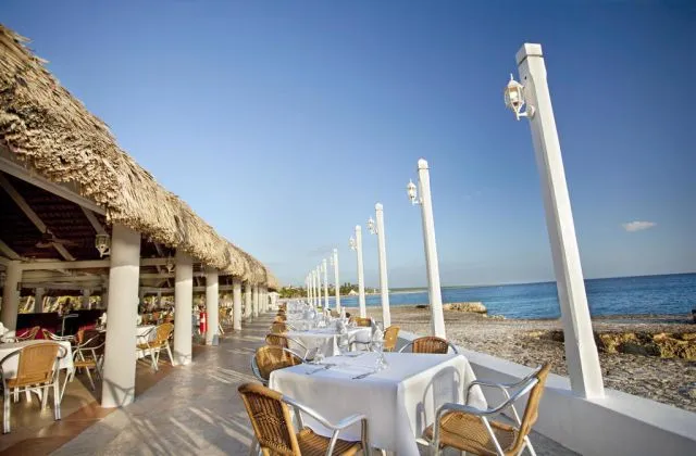 Viva Wyndham Dominicus Beach Bayahibe La Romana restaurant sea view
